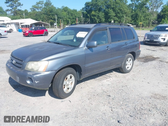 2003 Toyota Highlander z VIN JTEGD21A830066009, wystawiony jako IAAI lot #42543516 z przebiegiem 264 635 mil mil oraz . Historia ofert i sprzedaży dostępna na DreamBid. Obrazek 2.
