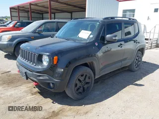 2018 Jeep Renegade Trailhawk with VIN ZACCJBCB0JPG78827, listed as a IAAI auction lot 42240590 with 72,736 mi miles and . Bid and sale history available at DreamBid. Image 18.