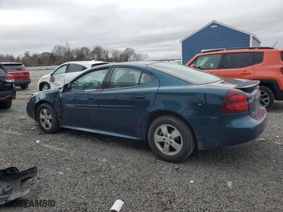 2006 Pontiac Grand Prix with VIN 2G2WP552161290845, listed as a Copart auction lot 50047715 with 193540 miles and Clean Title. Bid and sale history available at carsss.com. Image 2.