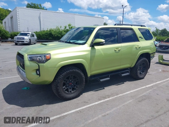 2023 Toyota 4Runner TRD Off Road Premium with VIN JTERU5JR0P6096303, listed as a IAAI auction lot 42170813 with 28,129 mi miles and . Bid and sale history available at DreamBid. Image 20.