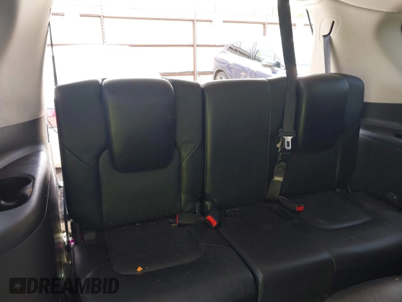 2012 Infiniti QX56 7-passenger z VIN JN8AZ2NF9C9517675, wystawiony jako IAAI lot #42138696 z przebiegiem 129 478 mil mil oraz . Historia ofert i sprzedaży dostępna na DreamBid. Obrazek 17.