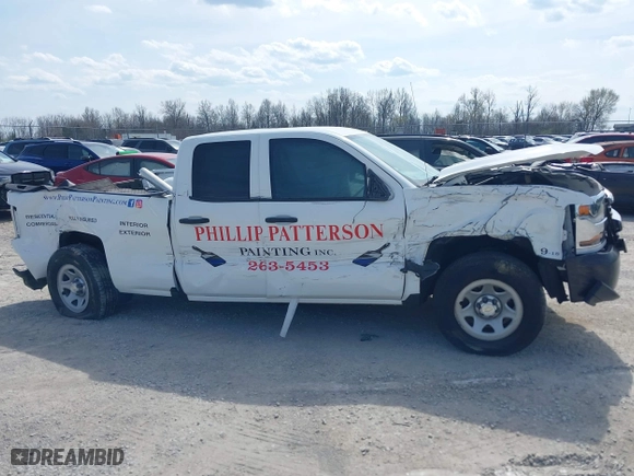 2018 Chevrolet Silverado 1500 Work Truck with VIN 1GCVKNEC2JZ197105, listed as a IAAI auction lot 41853258 with 105,346 mi miles. Bid and sale history available at carsss.com. Image 13.