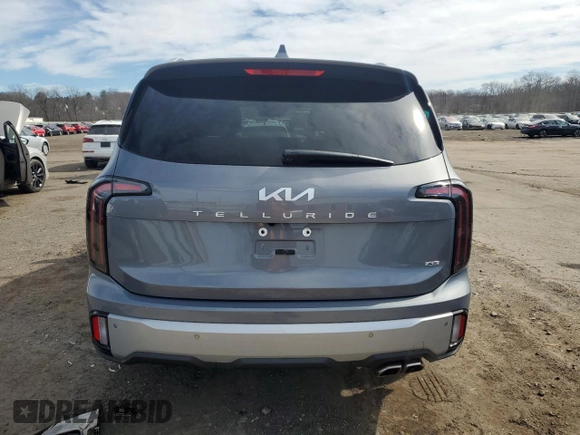 2024 Kia Telluride EX z VIN 5XYP3DGC1RG433556, wystawiony jako Copart lot #48324915 z przebiegiem 16 648 mil mil oraz Szkoda całkowita • Salvage title. Historia ofert i sprzedaży dostępna na DreamBid. Obrazek 6.