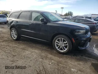2022 Dodge Durango GT Plus with VIN 1C4RDHDG7NC182268, listed as a Copart auction lot 85221824 with 72,963 mi miles and Clean Title. Bid and sale history available at DreamBid. Image 4.