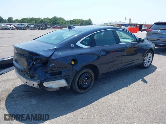2017 Chevrolet Impala LT with VIN 2G1105S37H9117271, listed as a IAAI auction lot 40075008 with 156,972 mi miles and . Bid and sale history available at DreamBid. Image 4.
