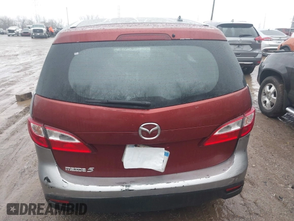 2015 Mazda 5 Sport with VIN JM1CW2BL4F0189484, listed as a IAAI auction lot 41123606 with Not Provided miles. Bid and sale history available at carsss.com. Image 15.