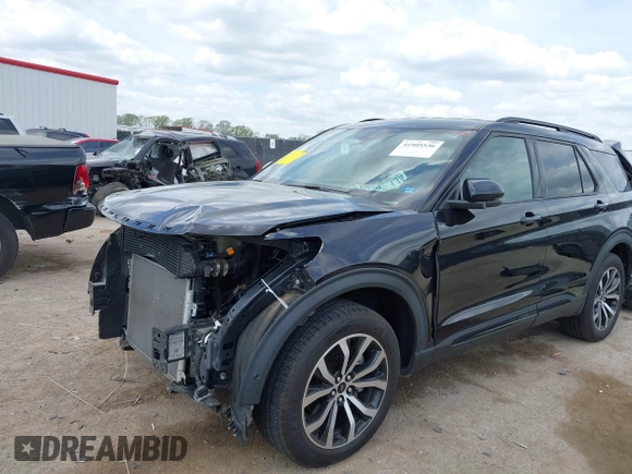 2020 Ford Explorer ST with VIN 1FM5K8GC0LGA11666, listed as a IAAI auction lot 41905536 with 98,620 mi miles and . Bid and sale history available at DreamBid. Image 2.