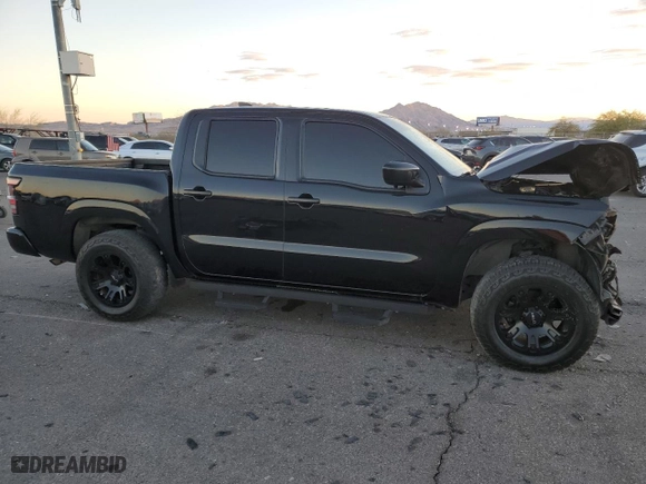 2022 Nissan Frontier S with VIN 1N6ED1EJXNN637311, listed as a Copart auction lot 82358754 with 60,224 mi miles and Salvage Title. Bid and sale history available at carsss.com. Image 4.