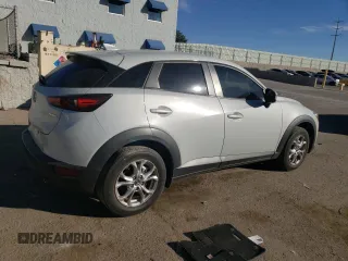2021 Mazda CX-3 Sport with VIN JM1DKDB79M1515642, listed as a Copart auction lot 44647155 with 37,787 mi miles and Salvage Title. Bid and sale history available at carsss.com. Image 3.