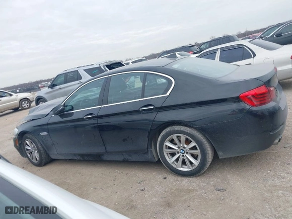 2014 BMW 5 Series 528i with VIN WBA5A5C5XED502177, listed as a IAAI auction lot 41429511 with 1 mi miles. Bid and sale history available at carsss.com. Image 13.