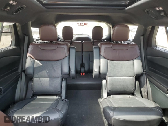 2023 Ford Explorer Platinum with VIN 1FM5K8HC8PGB47242, listed as a Copart auction lot 53545195 with 17,214 mi miles and Salvage title. Bid and sale history available at DreamBid. Image 10.