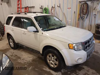 2011 Ford Escape Limited with VIN 1FMCU9E71BKC22769, listed as a IAAI auction lot 41213798 with 302,602 mi miles and . Bid and sale history available at DreamBid. Image 1.
