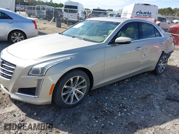 2016 Cadillac CTS Sedan Luxury Collection RWD with VIN 1G6AR5SX9G0115372, listed as a IAAI auction lot 41622317 with 109,292 mi miles. Bid and sale history available at carsss.com. Image 2.