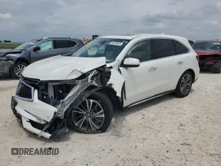2019 Acura MDX Technology z VIN 5J8YD4H51KL014748, wystawiony jako Copart lot #54630685 z przebiegiem 42 803 mil mil oraz Szkoda całkowita • Salvage title. Historia ofert i sprzedaży dostępna na DreamBid. Obrazek 1.