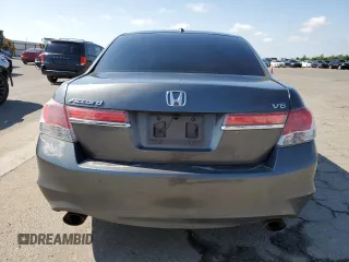 2011 Honda Accord EX-L with VIN 1HGCP3F81BA006931, listed as a Copart auction lot 54868085 with 212,648 mi miles and Salvage title. Bid and sale history available at DreamBid. Image 6.