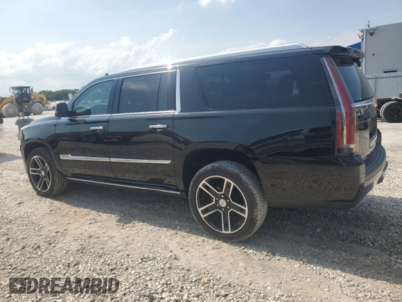 2018 Cadillac Escalade ESV Premium Luxury z VIN 1GYS3JKJ9JR167315, wystawiony jako Copart lot #57799685 z przebiegiem 84 708 mil mil oraz Szkoda całkowita • Salvage title. Historia ofert i sprzedaży dostępna na DreamBid. Obrazek 2.