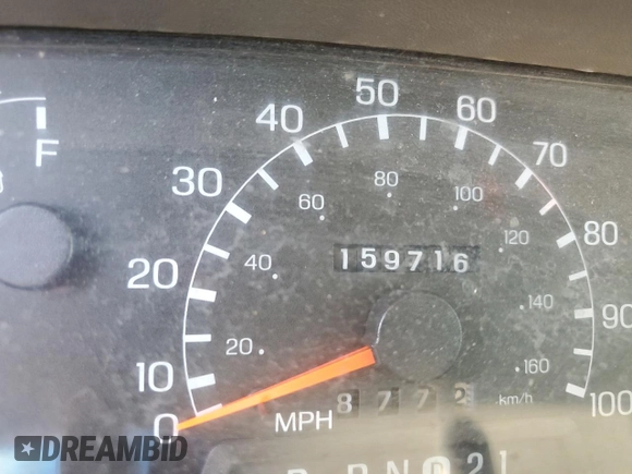 1999 Ford F-250 XL with VIN 1FTNX21S2XEC45408, listed as a Copart auction lot 74401994 with 159,716 mi miles and Clean title. Bid and sale history available at DreamBid. Image 9.