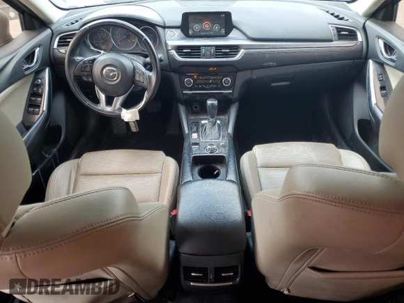 2016 Mazda 6 i Touring with VIN JM1GJ1V59G1457609, listed as a Copart auction lot 53636515 with 159,372 mi miles and Salvage Title. Bid and sale history available at carsss.com. Image 8.