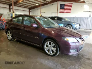 2007 Mazda 3 S Touring with VIN JM1BK324471701200, listed as a Copart auction lot 49267535 with 108,729 mi miles and Salvage Title. Bid and sale history available at DreamBid. Image 4.