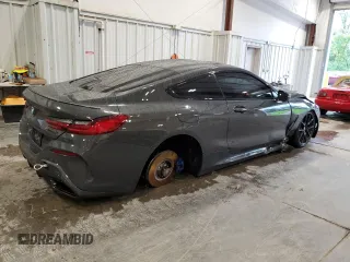 2021 BMW 8 Series M850i xDrive with VIN WBABC4C08MCE91845, listed as a Copart auction lot 67661964 with 6,002 mi miles and Salvage Title. Bid and sale history available at carsss.com. Image 3.