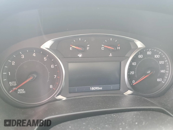2024 Chevrolet Blazer LT with VIN 3GNKBCR46RS177417, listed as a Copart auction lot 52282665 with 18,090 mi miles and Salvage title. Bid and sale history available at DreamBid. Image 9.