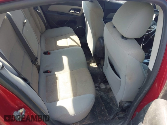 2012 Chevrolet Cruze 1LT with VIN 1G1PL5SC8C7187289, listed as a IAAI auction lot 42163063 with 82,991 mi miles and . Bid and sale history available at DreamBid. Image 8.