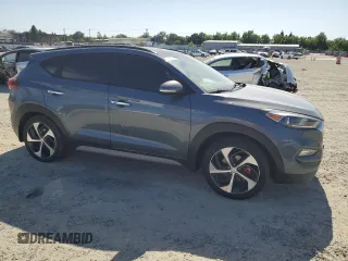 2017 Hyundai Tucson Sport z VIN KM8J33A28HU371193, wystawiony jako Copart lot #59004765 z przebiegiem 186 180 mil mil oraz Czysty tytuł • Clean title. Historia ofert i sprzedaży dostępna na DreamBid. Obrazek 4.