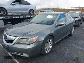 2009 Acura RL Tech Pkg with VIN JH4KB26629C000859, listed as a IAAI auction lot 41539982 with 206,401 mi miles. Bid and sale history available at carsss.com. Image 2.