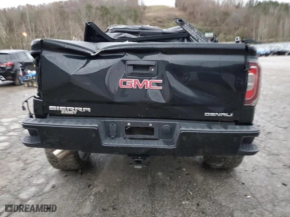 2017 GMC Sierra 1500 Denali with VIN 3GTU2PEJ7HG314466, listed as a Copart auction lot 80699274 with 96,311 mi miles and Salvage Title. Bid and sale history available at carsss.com. Image 6.