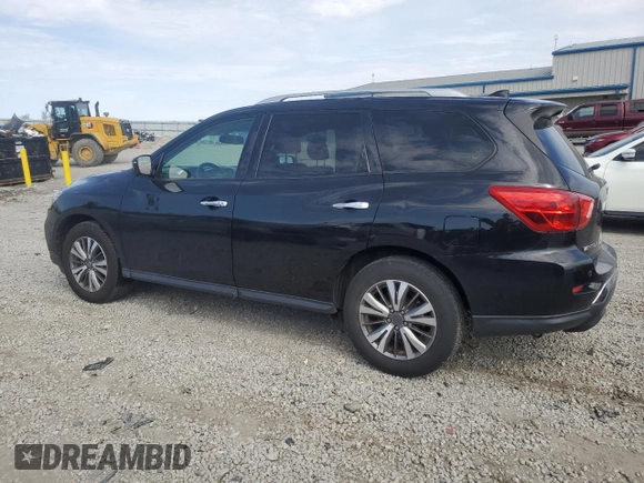 2019 Nissan Pathfinder SV with VIN 5N1DR2MN2KC632021, listed as a Copart auction lot 52461155 with 111,514 mi miles and Salvage title. Bid and sale history available at DreamBid. Image 2.