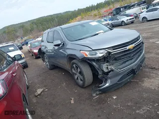 2018 Chevrolet Traverse LT Leather with VIN 1GNERHKW2JJ184968, listed as a IAAI auction lot 41467091 with 167,118 mi miles. Bid and sale history available at carsss.com. Image 1.