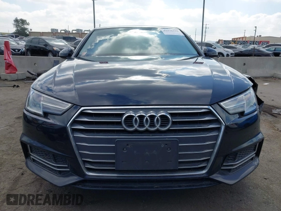 2018 Audi A4 Premium with VIN WAUKMAF42JA146373, listed as a IAAI auction lot 41276588 with 107,063 mi miles. Bid and sale history available at carsss.com. Image 11.
