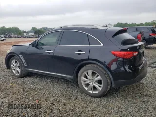 2012 Infiniti FX with VIN JN8AS1MW2CM152348, listed as a Copart auction lot 54661095 with 190,772 mi miles and Salvage title. Bid and sale history available at DreamBid. Image 2.