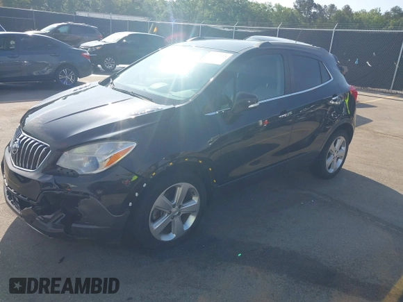 2016 Buick Encore with VIN KL4CJASBXGB693084, listed as a IAAI auction lot 42097773 with 92,689 mi miles and . Bid and sale history available at DreamBid. Image 17.