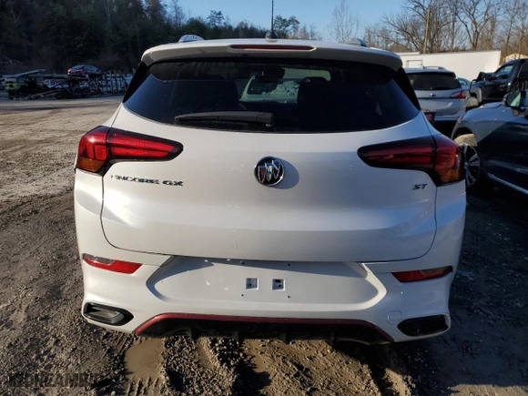 2023 Buick Encore GX Select with VIN KL4MMDSLXPB036498, listed as a Copart auction lot 84798374 with 11,630 mi miles and Salvage Title. Bid and sale history available at carsss.com. Image 6.