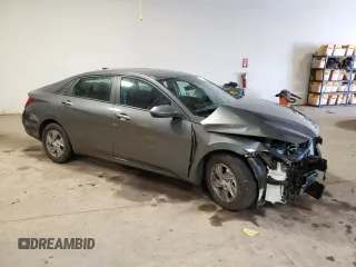 2024 Hyundai Elantra SE with VIN KMHLL4DG2RU809861, listed as a Copart auction lot 85215134 with 4,906 mi miles and Salvage Title. Bid and sale history available at DreamBid. Image 4.