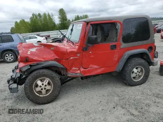 2004 Jeep Wrangler Sport z VIN 1J4FA49S94P722951, wystawiony jako Copart lot #54556455 z przebiegiem 263 276 mil mil oraz Szkoda całkowita • Salvage title. Historia ofert i sprzedaży dostępna na DreamBid. Obrazek 1.