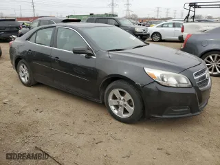 2013 Chevrolet Malibu LS with VIN 1G11B5SA0DF234958, listed as a Copart auction lot 50822495 with 0 mi miles and Salvage Title. Bid and sale history available at carsss.com. Image 4.