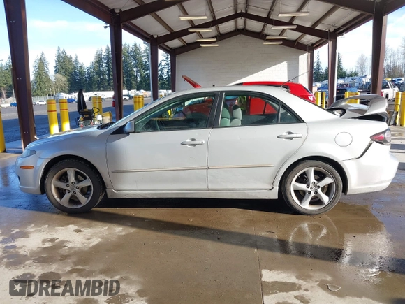 2008 Mazda 6 i Sport VE with VIN 1YVHP80C285M48093, listed as a IAAI auction lot 41881272 with 184,410 mi miles. Bid and sale history available at carsss.com. Image 14.