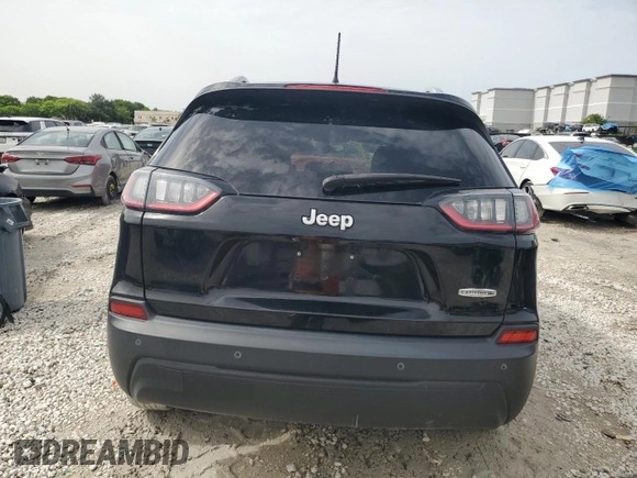 2020 Jeep Cherokee Latitude Plus with VIN 1C4PJLLB7LD541635, listed as a Copart auction lot 58529855 with 78,424 mi miles and Salvage title. Bid and sale history available at DreamBid. Image 6.