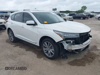2023 Acura RDX w/Technology Package with VIN 5J8TC1H50PL006983, listed as a IAAI auction lot 42072363 with 15,529 mi miles. Bid and sale history available at carsss.com. Image 1.