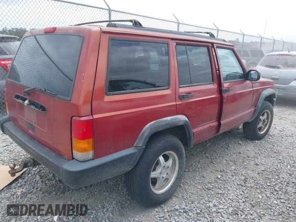 1998 Jeep Cherokee Sport with VIN 1J4FJ68S0WL117837, listed as a IAAI auction lot 42125538 with 1 mi miles. Bid and sale history available at carsss.com. Image 4.