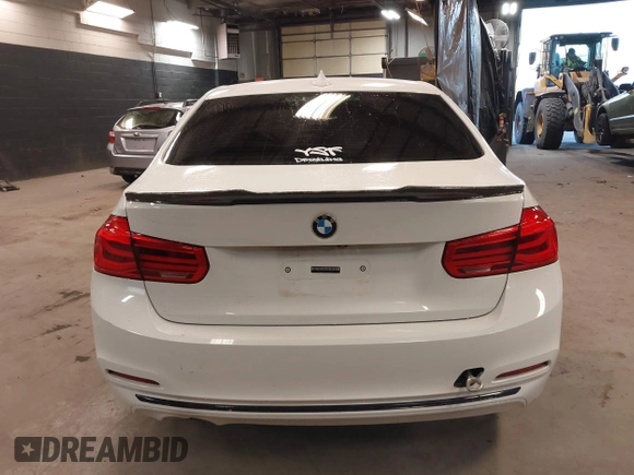 2018 BMW 3 Series 330i xDrive with VIN WBA8D9G56JNU72833, listed as a IAAI auction lot 41287671 with 93,529 mi miles. Bid and sale history available at carsss.com. Image 16.