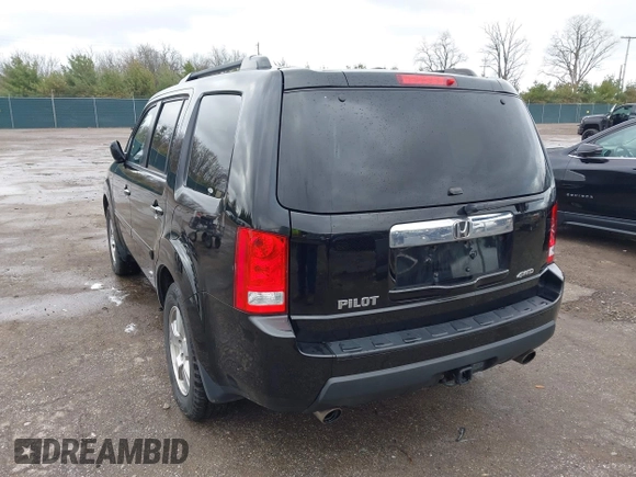 2011 Honda Pilot EX-L with VIN 5FNYF4H51BB080874, listed as a IAAI auction lot 42034400 with 194,080 mi miles and . Bid and sale history available at carsss.com. Image 3.