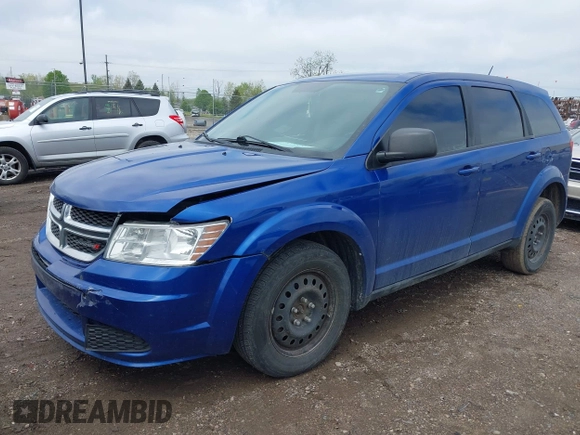2015 Dodge Journey SE z VIN 3C4PDCAB8FT552555, wystawiony jako IAAI lot #42195398 z przebiegiem 149 503 mil mil oraz . Historia ofert i sprzedaży dostępna na DreamBid. Obrazek 2.