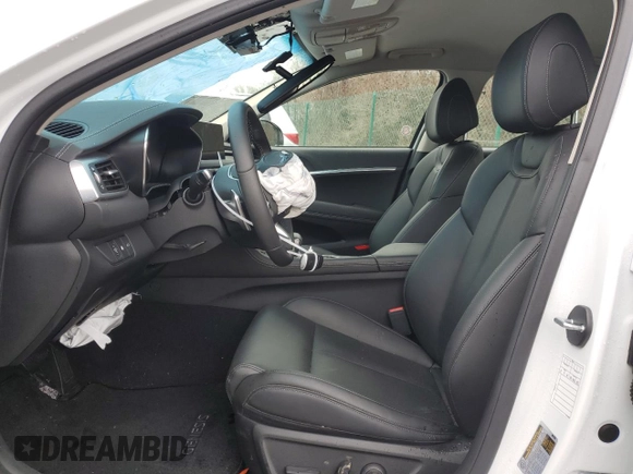 2023 Genesis G70 2.0T with VIN KMTG34TA5PU128224, listed as a Copart auction lot 82026383 with 7,311 mi miles and Salvage Title. Bid and sale history available at DreamBid. Image 7.