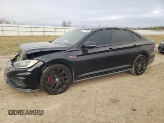 2020 Volkswagen Jetta GLI S with VIN 3VW6T7BU9LM038268, listed as a Copart auction lot 44726645 with 43,462 mi miles and Salvage Title. Bid and sale history available at DreamBid. Image 1.