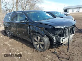 2018 Chevrolet Traverse LT z VIN 1GNEVHKWXJJ199472, wystawiony jako IAAI lot #41499911 z przebiegiem 129 127 mil mil oraz . Historia ofert i sprzedaży dostępna na DreamBid. Obrazek 1.
