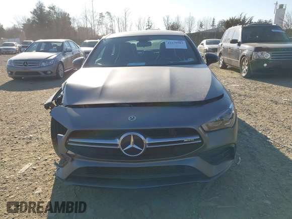 2022 Mercedes-Benz CLA 35 AMG with VIN W1K5J5BBXNN299043, listed as a IAAI auction lot 41679983 with 49,597 mi miles and . Bid and sale history available at DreamBid. Image 12.