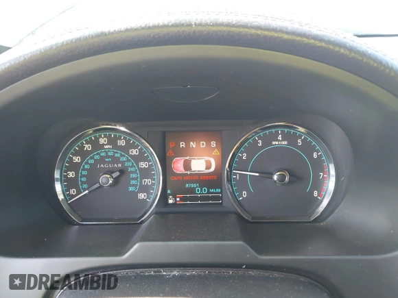 2013 Jaguar XF RWD with VIN SAJWA0ESXDPU03791, listed as a IAAI auction lot 42078006 with 87,991 mi miles and . Bid and sale history available at DreamBid. Image 7.